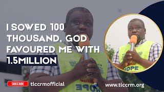 Download Lagu I SOWED 100THOUSAND GOD FAVOURED ME WITH 1.5MILLION MP3