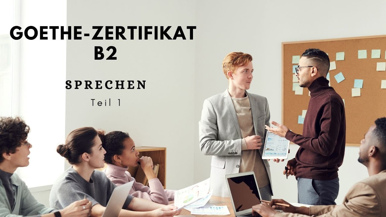 Update Goethe-Zertifikat B2 | Sprechen Teil 1 (Beispiel) | Thema: Stress-Management