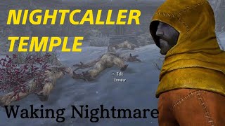 SKYRIM - NIGHTCALLER TEMPLE (Waking Nightmare) Walkthrough