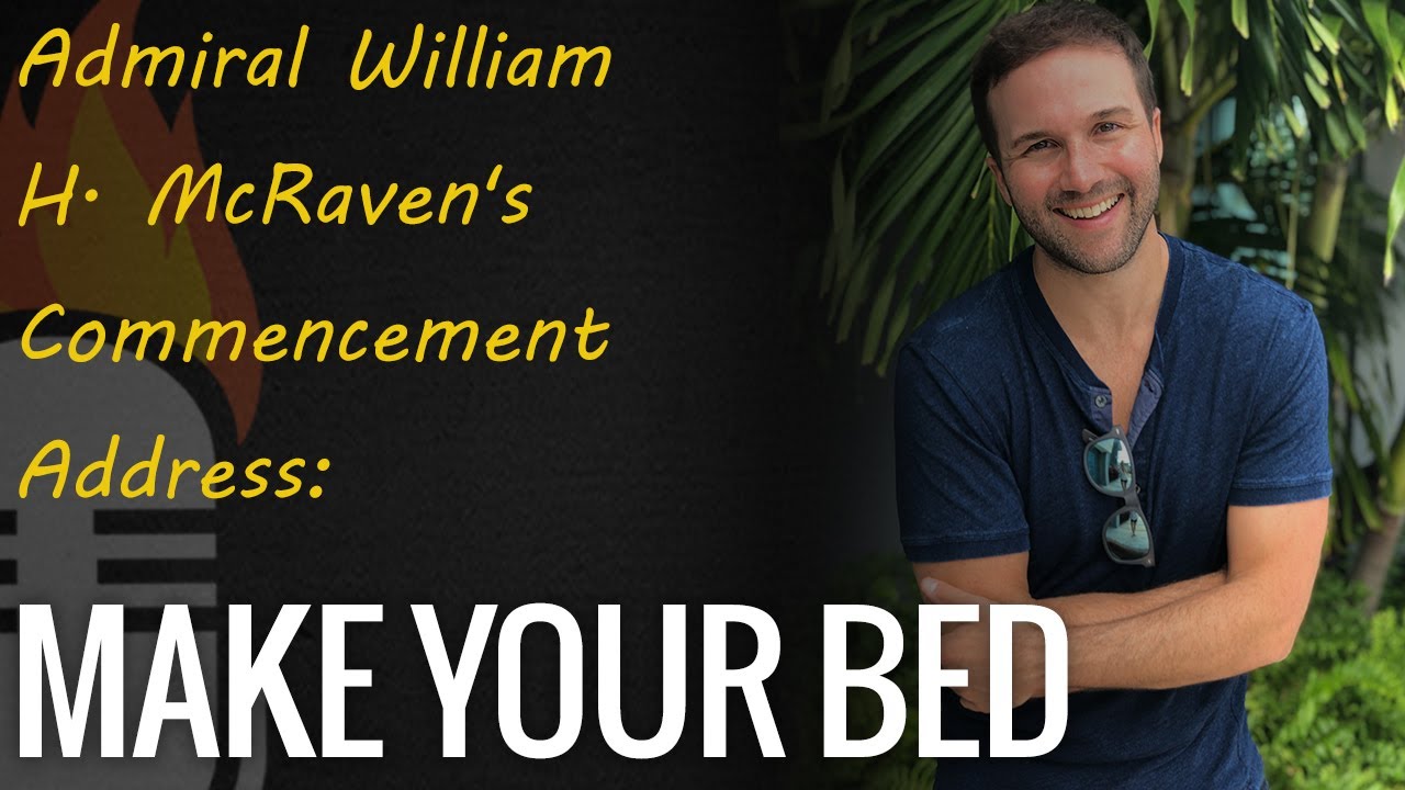 make your bed commencement speech