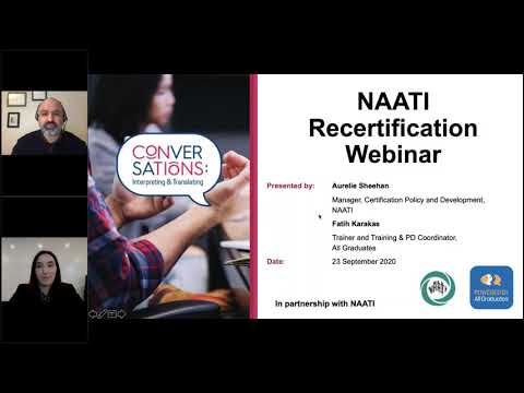 NAATI Recertification Webinar