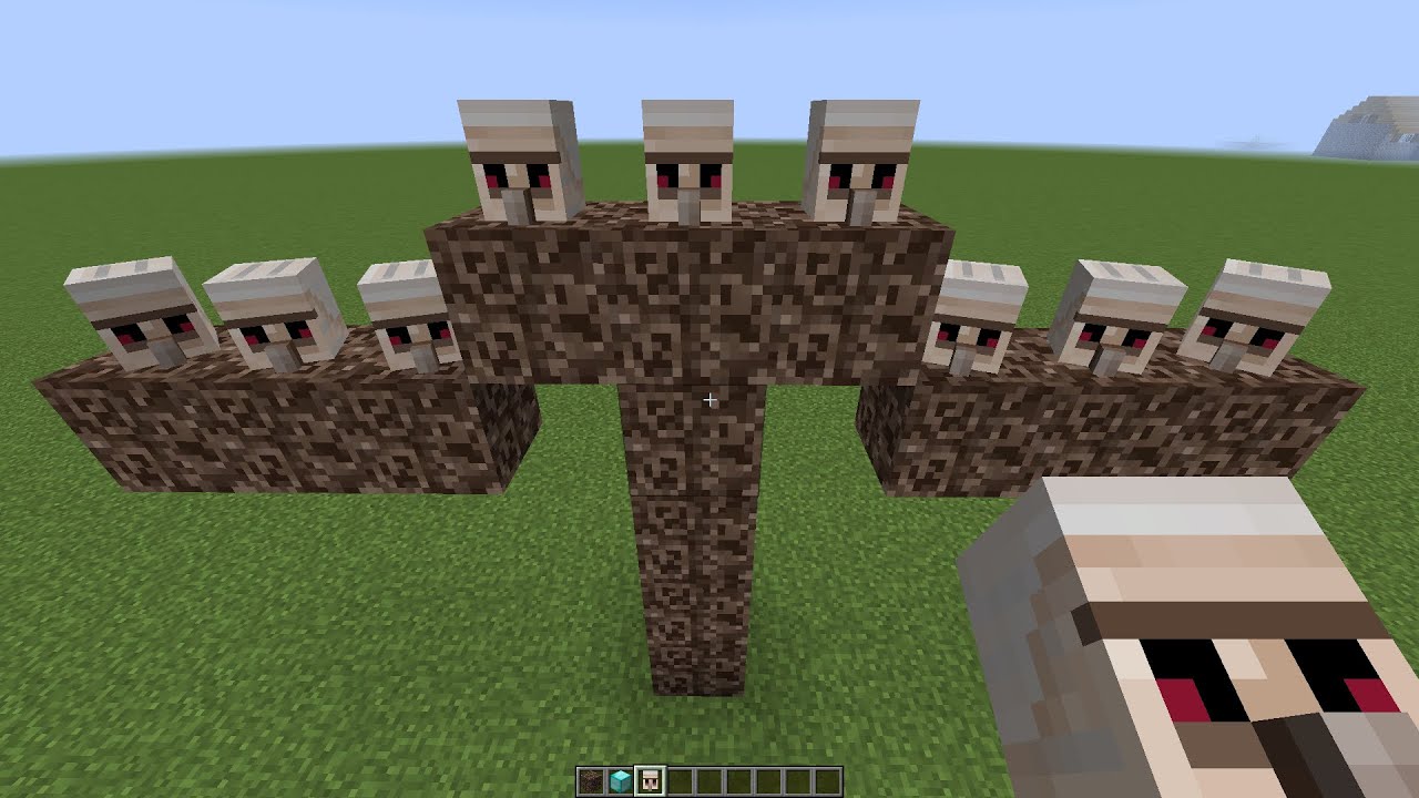 what if you create a TRIPLE WITHER GOLEM in MINECRAFT - YouTube