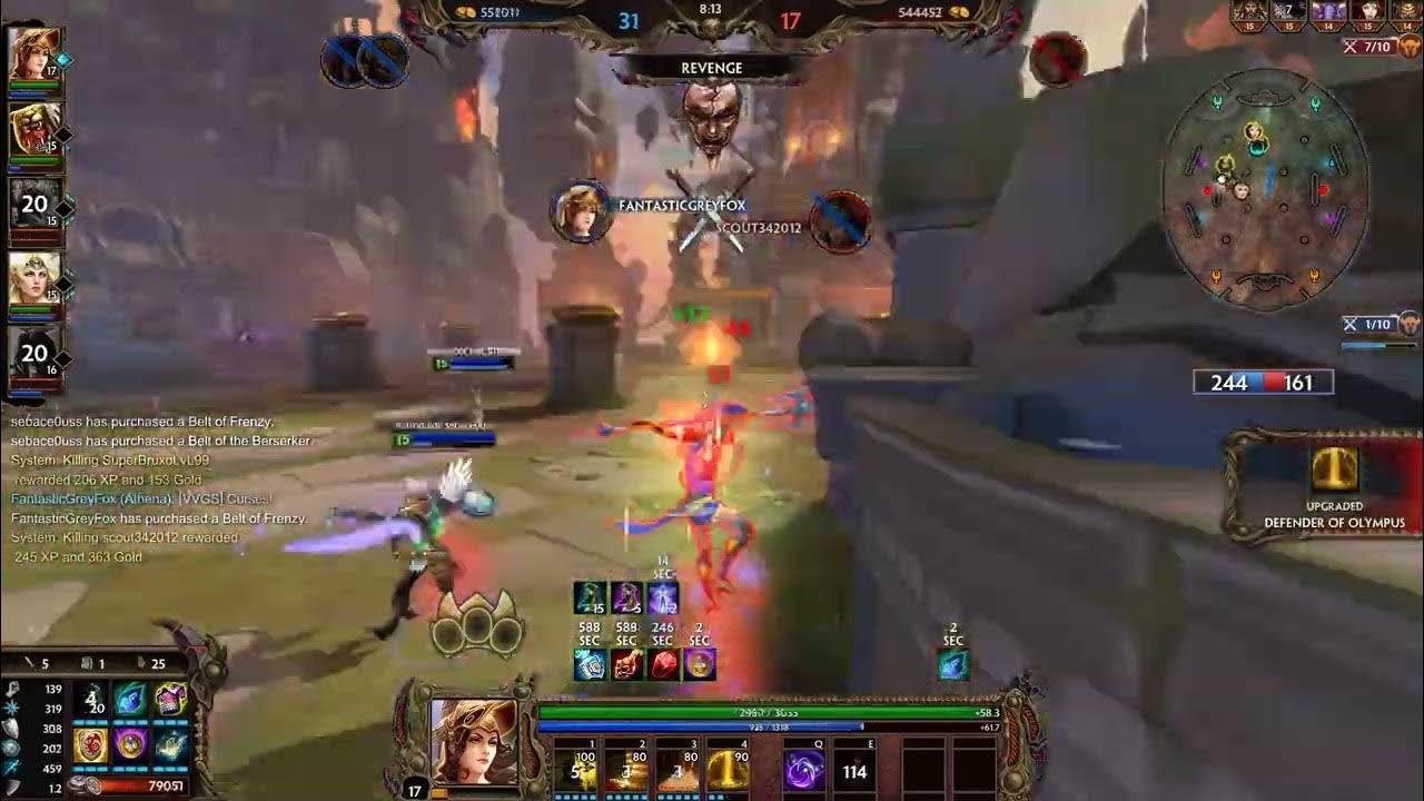 Rare Ukrainian Drip Athena (Smite) YouTube