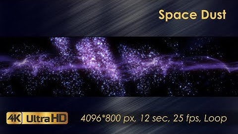 Space Dust Stock Motion Graphics