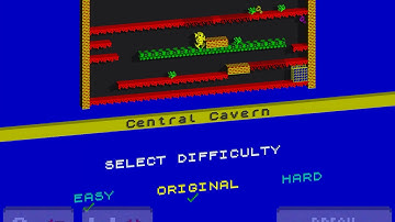 Manic miner in 3D - Cavern Level - Finally passed stage 1 after 37 years