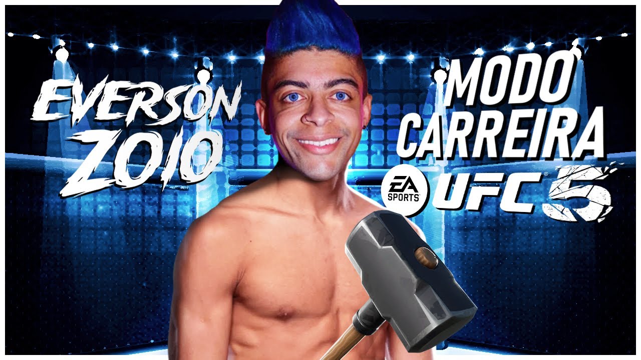 Everson Zoio Lutador O INICIO - UFC 5 MODO CARREIRA EP 01