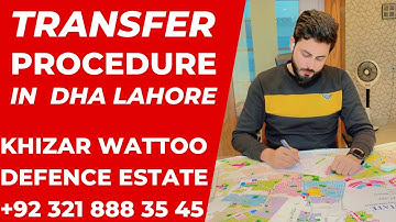 What is the Procedure to Transfer A Plot in DHA Lahore ? #dhalahore #dhaproperty 03218883545