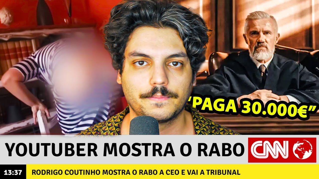 Julgado em Tribunal por mostrar o rabo