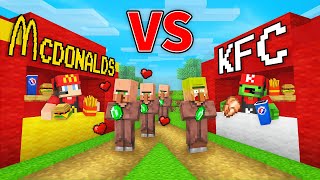 JJ McDonalds vs Mikey KFC Restaurant Battle in Minecraft - Maizen