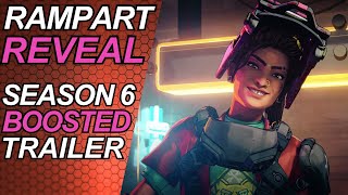 Rampart Revealed - Season 6: Boosted Trailer | Apex Legends News