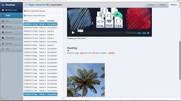 SilverStripe CMS features demo HD