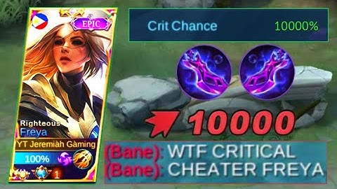 FREYA USE THIS ITEM FOR HACK CRITICAL?😡 | FREYA BEST BUILD 2022 | MUST TRY!!!🔥 | MLBB