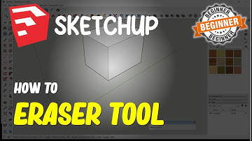 Sketchup How To Use Eraser Tool