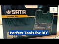 Unboxing sata hand tools socket set 09135