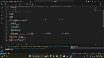 METODO DE STEFFENSEN EN PYTHON