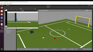 Turtlebot3 detects and follows a ball using OpenCV in ROS gazebo