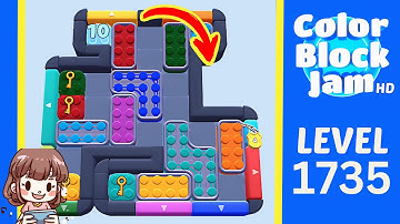 Color Block Jam Level 838 (1735) Solution Walkthrough