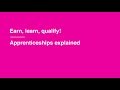 Earn learn qualify apprenticeships explained  competenz