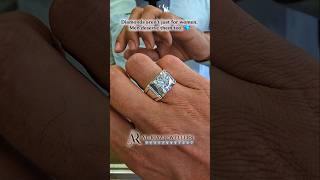 Would You Wear This 5 Carat Luxury Ring? 💎 (Men’s Moissanite Engagement Ring) #moissanitering