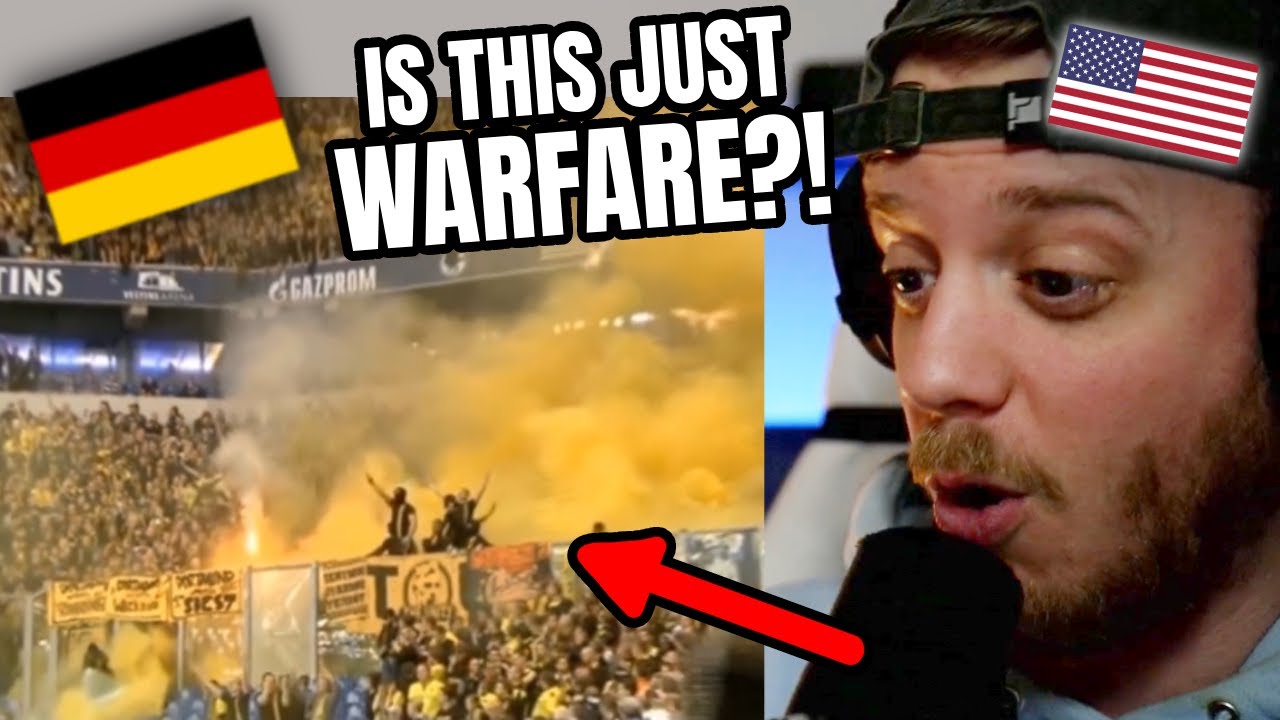 German Fußball Ultras 🇩🇪 (American Reacts)