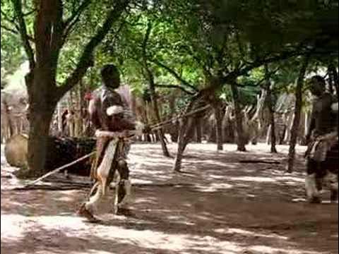 AFRIPICS - Stick fighting demonstration by Zulu men at the