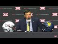 Neal Brown on Tough 2019 Schedule