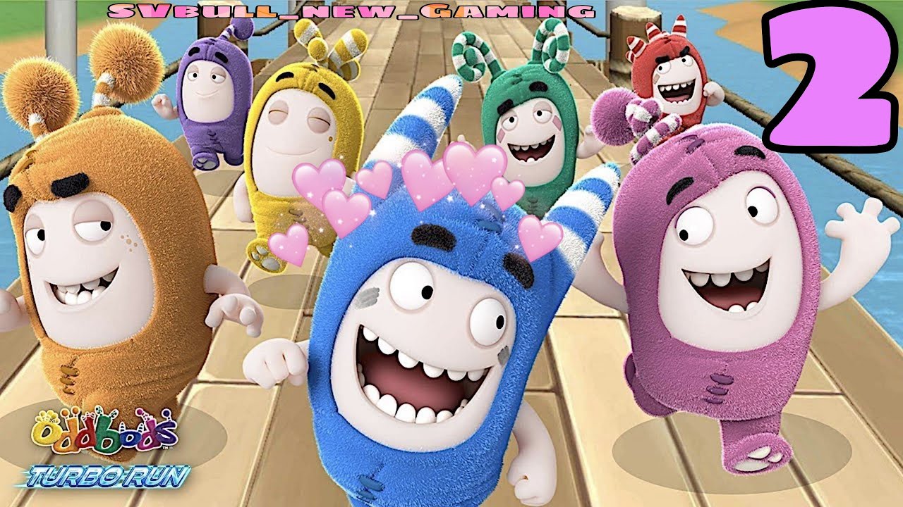 Oddbods Turbo Run Season 2 New Levels New Series Full  Screen HD Video Games