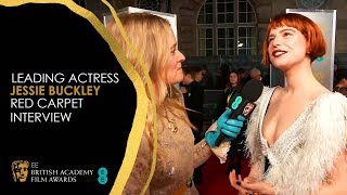 Jessie Buckley on Wild Rose, Performing at the BAFTAs and More | EE BAFTA Film Awards 2020