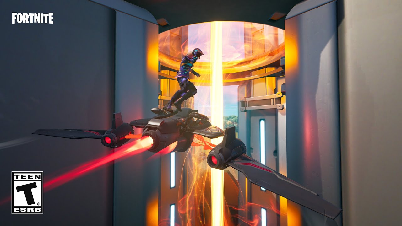 VOLER DANS LE CHAMP DE FORCE DE L'IMPACTEUR - QUÊTE FORTNITE