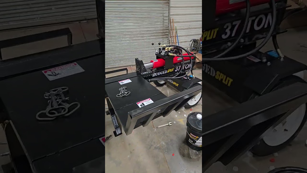 Прочный 37-тонный дровокол