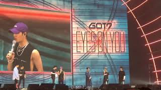 180511 Ending Ment (อธิบายยูนิตต้องตลกขนาดนี้มั้ย) - GOT7 EYESONYOUINBKK DAY1