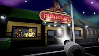 Surviving 3 Nights in the Brick Rigs FNAF Pizzeria?!