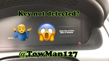 How to start a 2013 jaguar XJL with a dead key fob