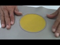 How to Sew a Circular Insert - Car Upholstery