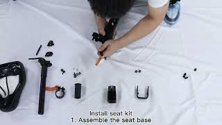 Kukirin G2 Pro Removing and Installing Seat Kits Video Tutorial，https://goo.by/3j7PX