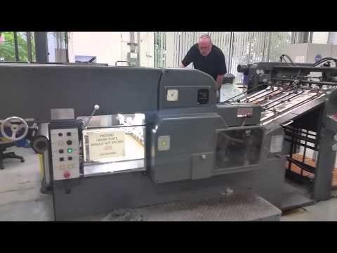Heidelberg SGS Cylinder Die Cutter E-mail: [email protected]