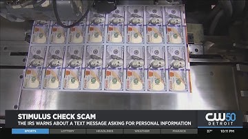 Stimulus Check Scam: IRS Warns About Text Message Asking For Personal Information