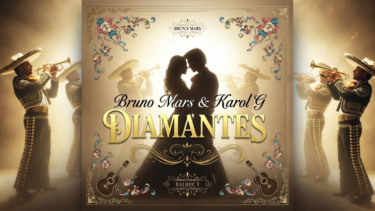 Bruno Mars ft karol g  - mariachi diamantes 2026  [No Official Music Video ]