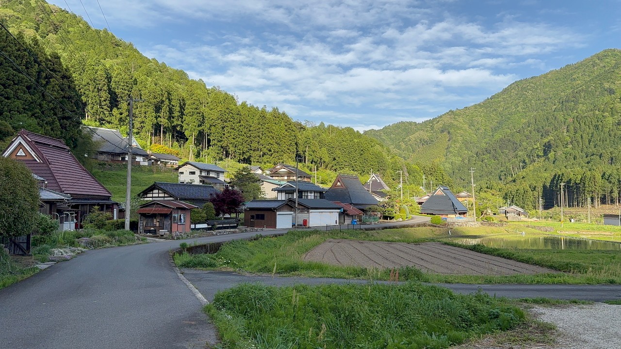Rural Life in Japan | Exploring Walking Tour Kyoto, Japan Beautiful Countryside Village 4K HDR