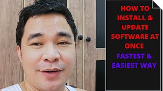 HOW TO INSTALL AND UPDATE MULTIPLE SOFTWARE AT ONCE (PROVEN AND TESTED)|WHOS CHANNEL