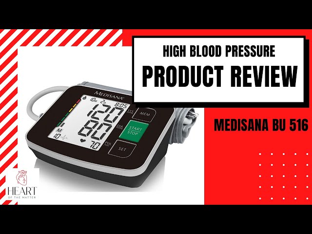 Is the Medisana BU 516 a good blood pressure monitor? Medisana BU 516  product review 