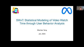 KDD 2025 - SWaT Statistical Modeling of Video Watch Time through User Behavior Analysis