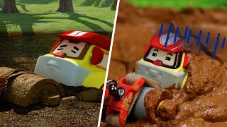 Help Me, I&#39;m in the Swamp | POLI in Real Life | Toy For Kids | Cartoon for Kids | Robocar POLI TV