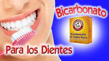 ¿Qué ocurre si te cepillas los dientes con bicarbonato?