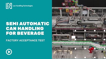 Semi-automatic can handling system - Lan Handling Technologies