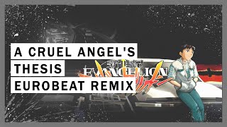 A Cruel Angel's Thesis / Eurobeat Remix | Audiosurf'ed