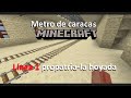 metro de Caracas Minecraft 1.19, línea 1, propatria a la hoyada, con música durante el viaje