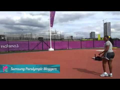 Shirlene Coelho - Training time, Paralympics 2012