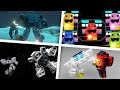 [LEGO Mini Robot Film] LEGO Transformers and Combiners Mech MOC animation compilation 9