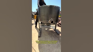 Mineral processing centrifuge with stainless steel screen#centrifuge #goldrush #gold #goldmining